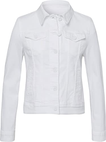 BRAX Damen Style Miami Denim Jacket Jeansjacke, White, 38 von BRAX