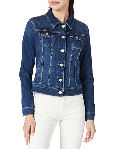 BRAX Damen Style Miami Jeansjacke, Blue Used, 38 von BRAX