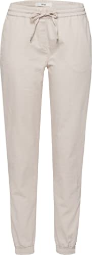 BRAX Damen Style Morris Jogg Cotton Hose, Light Ivory, 32W / 32L EU von BRAX