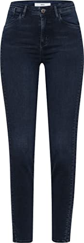 BRAX Damen Style Shakira Five-Pocket-Hose in winterlicher Qualität Jeans, Used Regular Blue, 34L von BRAX