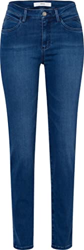 BRAX Damen Style Shakira Five-pocket-hose in Winterlicher Qualität Jeans, Used Regular Blue, 32W / 32L EU von BRAX