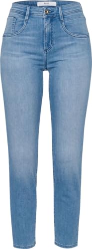 BRAX Damen Style Shakira Free To Move Light Organic Cotton Jeans, Used Summer Blue, 34W / 30L EU von BRAX