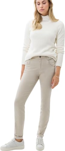 BRAX Damen Style Shakira Winter Dream Hose, Angora, 36W / 30L EU von BRAX