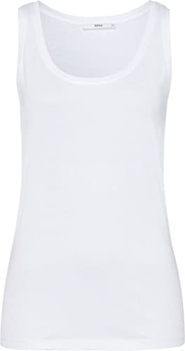 BRAX Damen Style Sylvie Single Jersey SOLID Top, White, 40 von BRAX