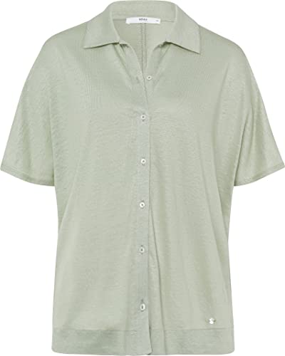 BRAX Damen T-Shirt, FROZEN GREEN, 40 von BRAX