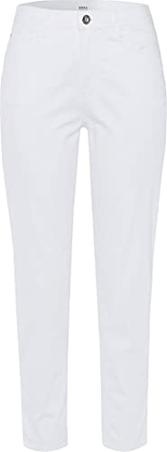 BRAX Damen Style Mary Ultralight Denim Slim Jeans, Weiß, 29W / 30L EU von BRAX