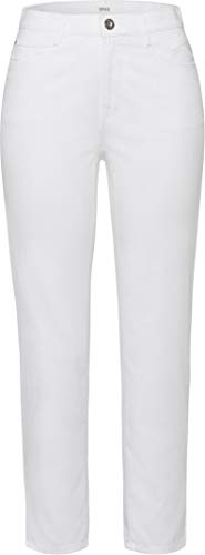 BRAX Damen Mary S Ultralight Denim Slim Jeans,per Pack Weiß (White 99),W34/L30 (Herstellergröße:44K) von BRAX