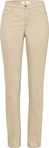 BRAX Damen Style Mary Blue Planet Slim Jeans, SAND, 27W / 34L (Herstellergröße: 36L) von BRAX