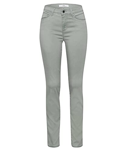 BRAX, Style Skinny Jeans, Damen Jeans Hose Stretchdenim Khaki D 36 W 28 L 32 von BRAX