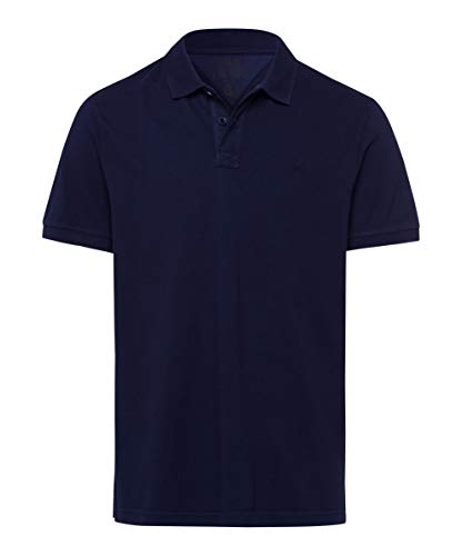 BRAX Herren Style Pelé Garment Dye Piqué Poloshirt, Blau (Ocean 23), M von BRAX