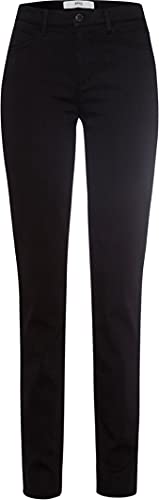 BRAX Damen Style Shakira Free to Move: Five-Pocket-Skinny Jeans, Clean Black, 34W / 32L EU von BRAX