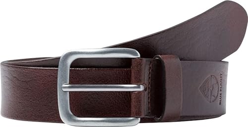 BRAX Herren Blue Planet Nachhaltig produzierter Ledergürtel Gürtel, Dark Brown, 110 von BRAX