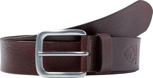 BRAX Herren Blue Planet Nachhaltig produzierter Ledergürtel Gürtel, Dark Brown, 90 von BRAX