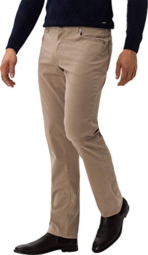 BRAX Herren Hose Cooper Fancy Marathon Flachgewebe, Beige (Nos), 30W / 32L von BRAX