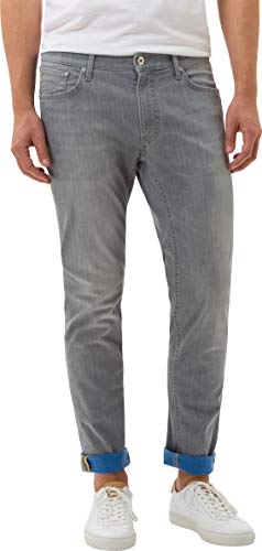BRAX Herren Slim Fit Jeans Hose Style Chuck Hi-Flex Stretch Baumwolle, LIGHT GREY USED, 33W / 34L von BRAX