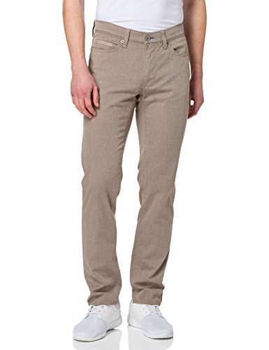 BRAX Herren Straight Fit Hose Style Cadiz SQ Baumwolle, Gr. 34W / 34L, Camel von BRAX