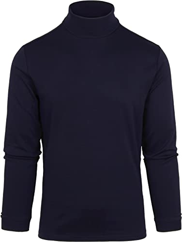 BRAX Herren Style Benno Interlock gepflegter Rollkragenpullover Pullover, Night, L von BRAX