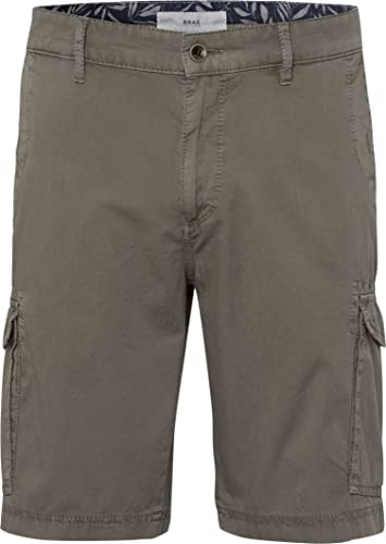 BRAX Herren Style Brazil Cotton Gab Moderne Cargo-bermuda Cargos, Khaki, 33W / 32L EU von BRAX