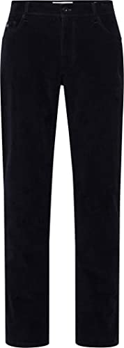 BRAX Herren Style Cadiz Evolution TT Moderne Five-Pocket Cordhose Hose, Navy, 42W / 30L von BRAX