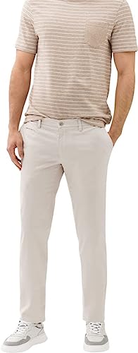 BRAX Herren Style Fabio In Chinohose mit wertigen Stylingdetails Hose, Bone, 33W / 34L von BRAX