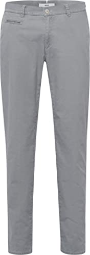 BRAX Herren Style Fabio In Chinohose mit wertigen Stylingdetails Hose, Silver, 34W / 30L von BRAX