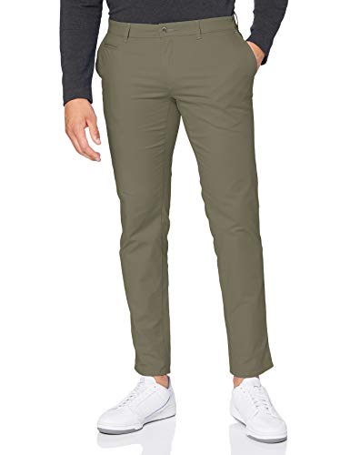 BRAX Herren Style Fabio i Hi-Flex: Superelastisk slank chinos Hose, Grün, 31W / 32L EU von BRAX