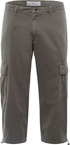 BRAX Herren Style Liam Cotton Gab Klassische Bermudahose in Sportiver Cargo-optik Cargos, Khaki, 32W / 32L EU von BRAX