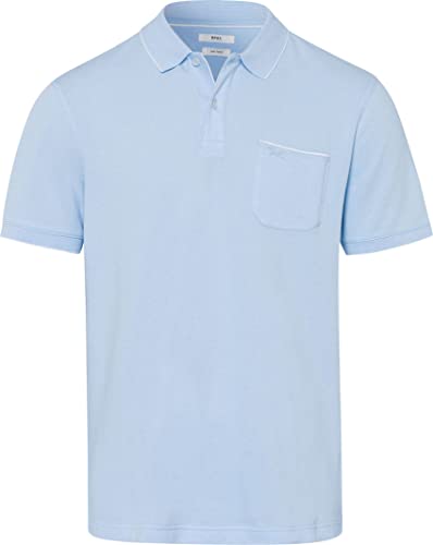 BRAX Herren Style Paddy PIQUÉ Poloshirt in Sportiver Two-Tone-Optik Polohemd, AIR, M von BRAX