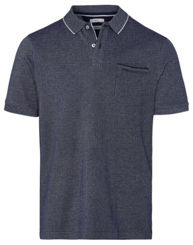 BRAX Herren Style Paddy Two Tone Pique Poloshirt in sommerlichen Farben Polohemd, Ocean, M von BRAX