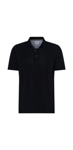 BRAX Herren Style Pete U Hi-Flex: Poloshirt in sommerlichen Farben Polohemd, Black, XXL von BRAX