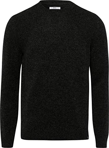 BRAX Herren Style Rick LAMPSWOOL moderner hochwertigster Lammwolle Pullover, Moss, 3XL von BRAX