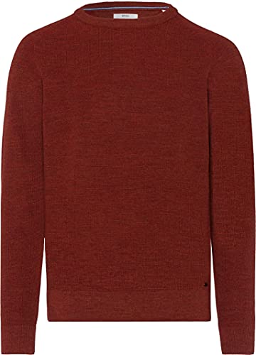 BRAX Herren Style Roy Pullover, Rust, 58 von BRAX