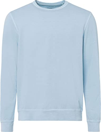 BRAX Herren Style Skip French Terry Langarmshirt in Softem Baumwollmix Sweatshirt, Frozen, M von BRAX