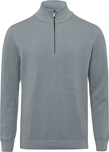 BRAX Herren Style Steffen HI-Flex Structure Moderner Troyer Pullover, Matcha, 3XL von BRAX