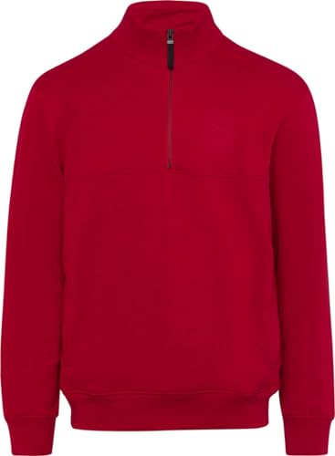 BRAX Herren Style Steve Cotton Liquid Interlock - Sweattroyer In Cleaner Optik Sweatshirt, Fire, 3XL EU von BRAX