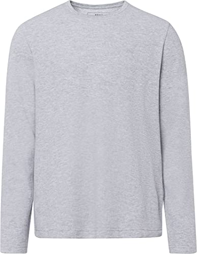BRAX Herren Style Timon T-Shirt, Platin, XL von BRAX