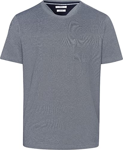 BRAX Herren Style Todd Ultralight Easy Care Pique Brusttasche T-Shirt, Ocean, XS von BRAX