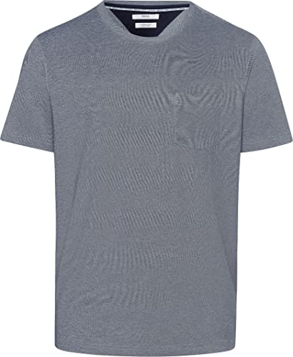 BRAX Herren Style Todd Ultralight Easy Care Pique Brusttasche T-Shirt, Ocean, XXL von BRAX