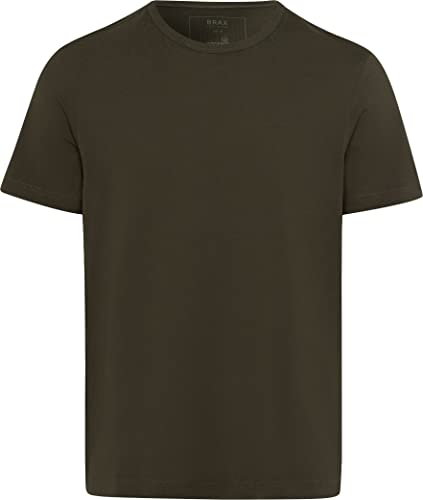 BRAX Herren Style Tony Blue Planet Organic Cotton T-Shirt, Deep Pine, 3XL EU,Deep Pine,3XL von BRAX