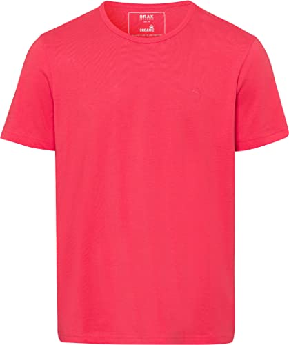 BRAX Herren Style Tony Blue Planet nachhaltiges Baumwolle T-Shirt, Watermelon, M von BRAX