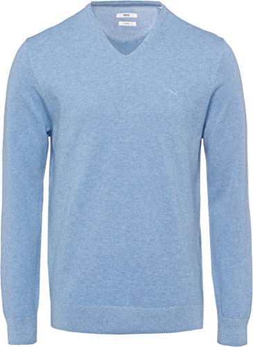 BRAX Herren Style Vico Hi-Flex Pullover, Heaven, L von BRAX