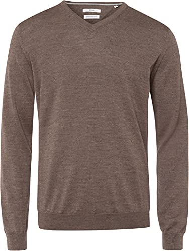 BRAX Herren Style Vico Pullover, Teak, 50 von BRAX