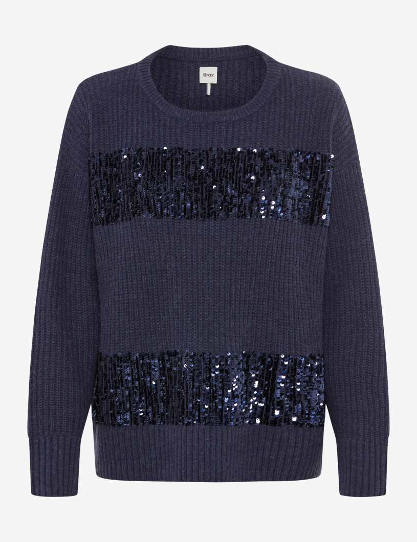 BRAX - Pullover - Style Lisa blau - Gr. - 42 von BRAX