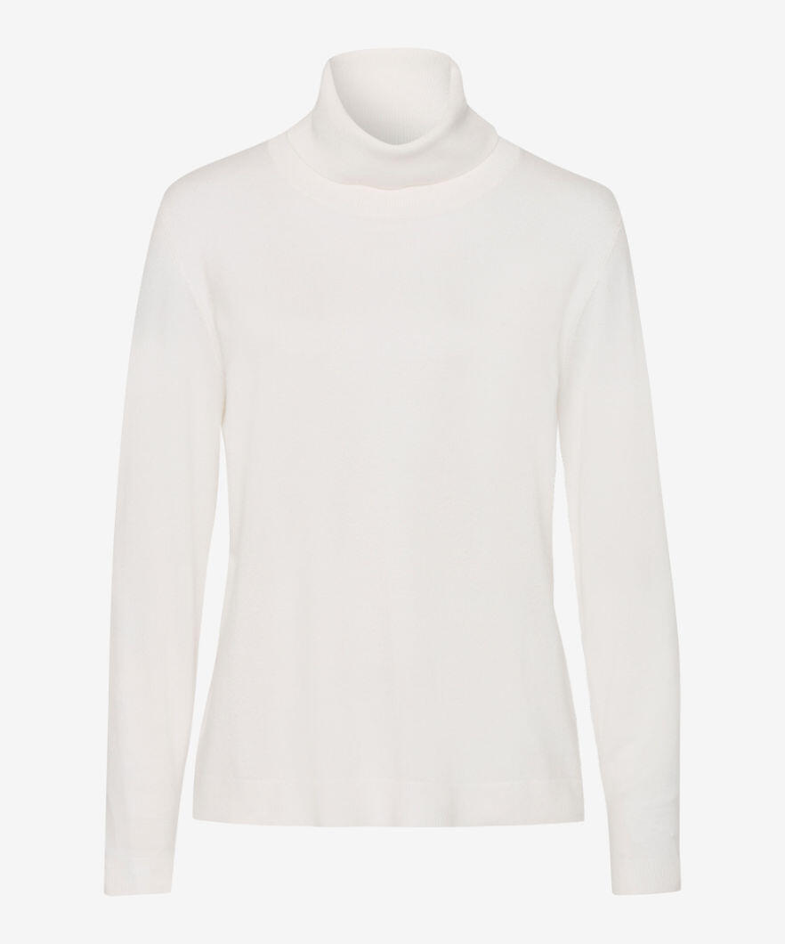 BRAX - Rollkragenpullover - Style Lea weiß - Gr. - 38 von BRAX