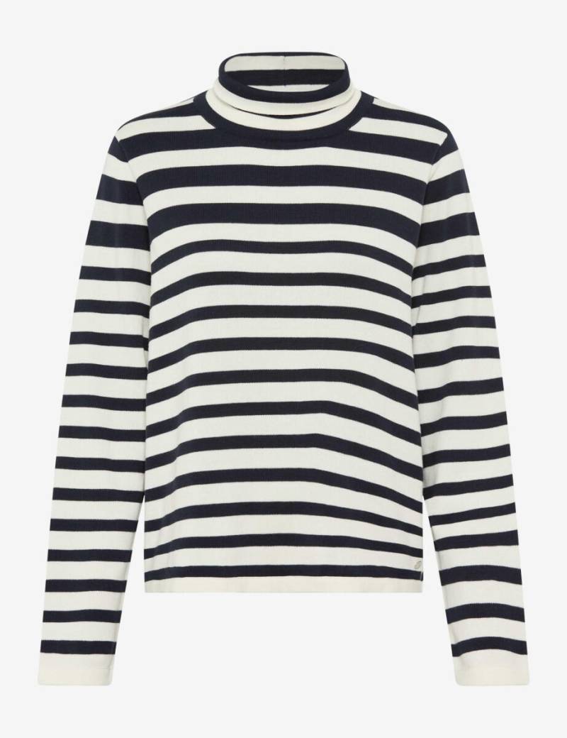 BRAX - Strickpullover - Lesley blau/weiß - Gr. - 44 von BRAX