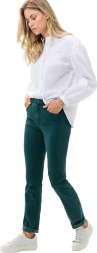 BRAX Style Carola Winter Dream Hose, Dark Malachite, 27W / 30L von BRAX