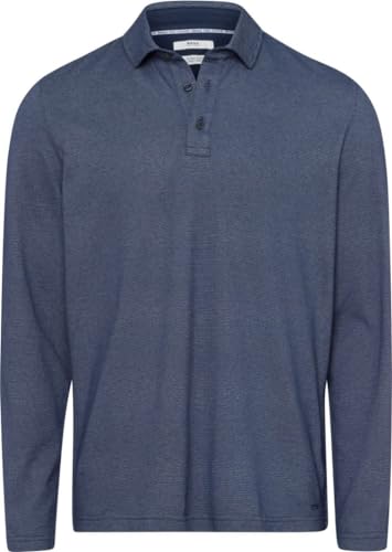 BRAX Style Prescot J Easy Care Jacquard - Poloshirt mit exklusiven Details,Infinity,L von BRAX