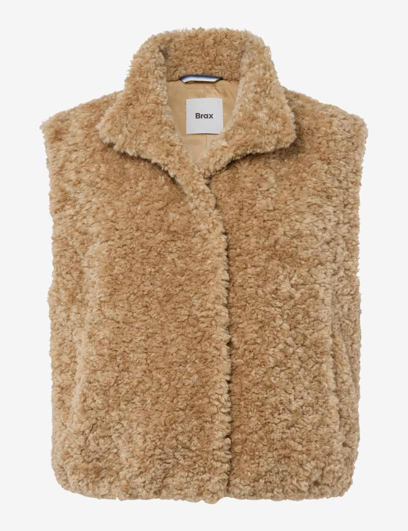 BRAX - Weste - Style Oslo braun - Gr. - 36 von BRAX