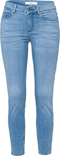 BRAX Women's Style Ana Verkürzt Jeans, Used Summer Blue, Normal, DE 48K von BRAX