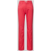 Brax Bootcut Jeans in unifarbenem Design Modell 'STYLE.CAROLA' in Pink, Größe 36S von BRAX